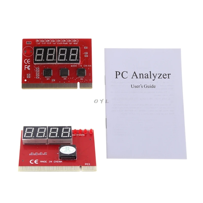 New Computer PCI POST Card Motherboard LED 4-Digit Diagnostic Test PC Analyzer