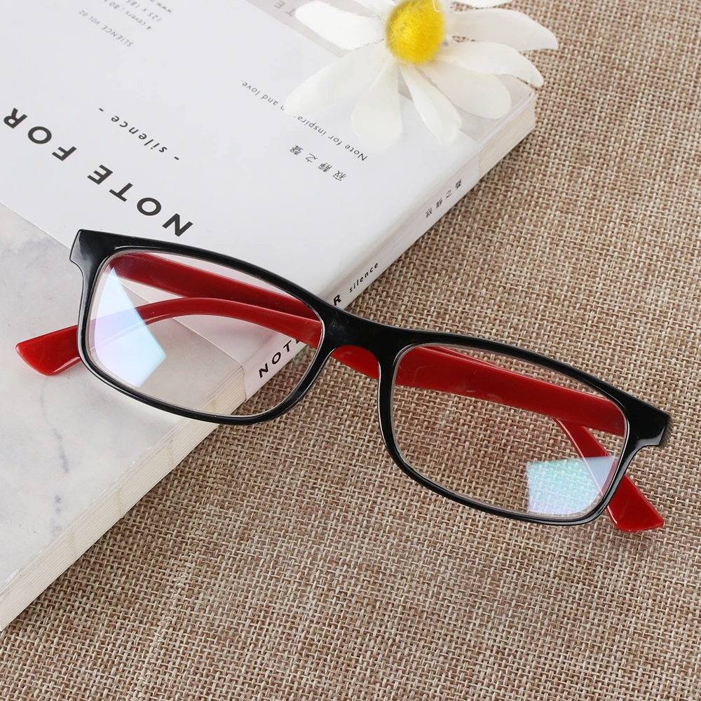 Trend Anti-blue Light Blocking Glasses Women Men Square PC Optical Frames Eyewear Vintage Computer Goggles Reading Eyeglasses