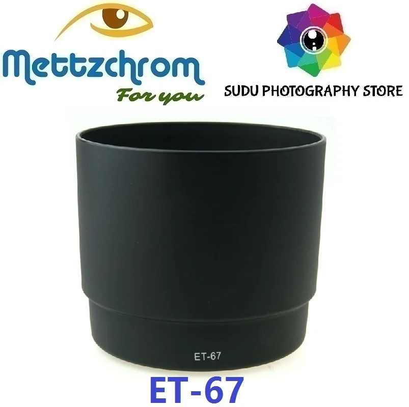 Mettzchrom ET-67 ET67 Bayonet Mount Lens Hood For Canon EF 100mm f/2.8 Macro USM LENS HOOD ET 67