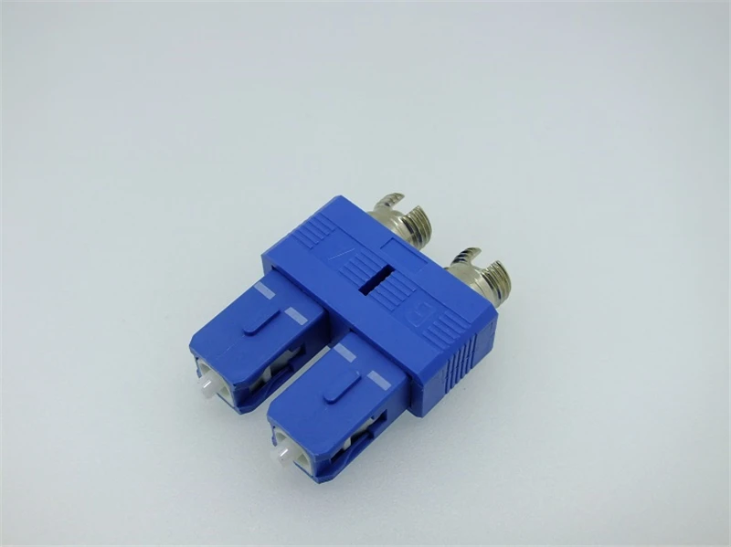 SC-FC อะแดปเตอร์ไฟเบอร์ออปติก hybrid FM duplex อะแดปเตอร์หญิงชาย APC UPC ตัวเชื่อมต่อไฟเบอร์ออปติก Ftth Coupler จัดส่งฟรี ELINK