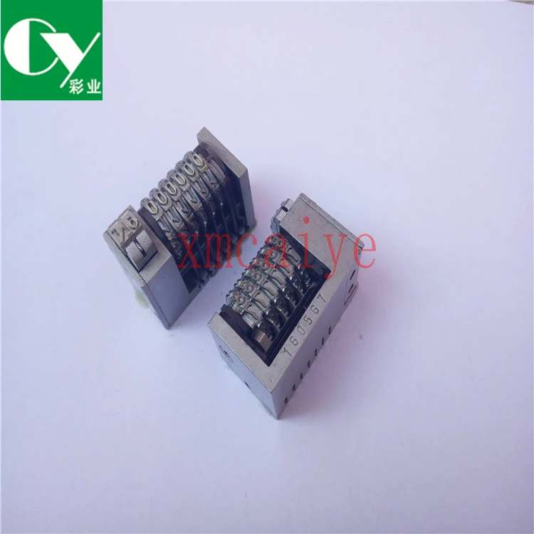 

12Piece DHL/EMS Free Shipping 6 Digit 4X8 for Letterpress Numbering Machine