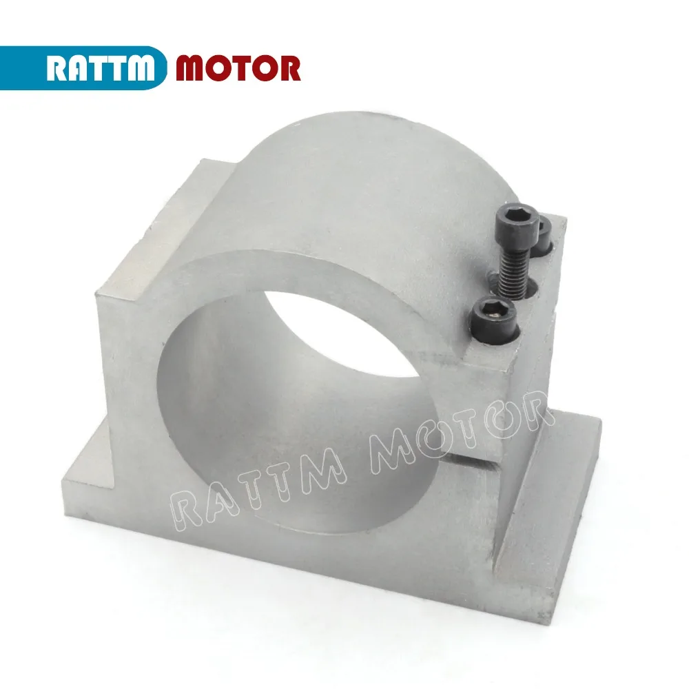 65mm Diameter Cast Aluminium Spindle Motor Bracket Clamp / Fixture / Holder