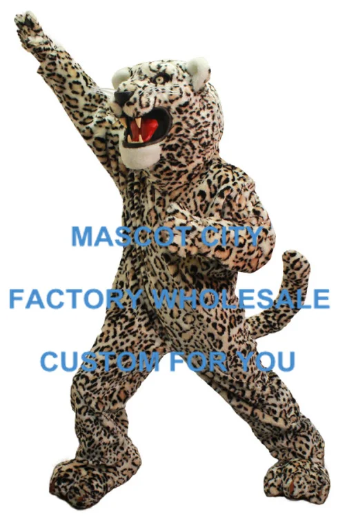 

Big Jag Mascot Costume Adult Size Party Theme Wild Animal Beast Mascotte Outfit Fit Suit Fancy Dress EMS Free Ship SW941