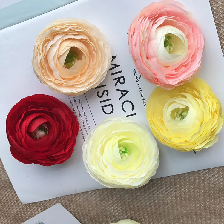

Artificial Silk Camellia Flower Heads, Tea Rose Flower, Home Wedding Decoration, DIY Scrapbooking, Fake Flowers, 6Colors, 20 Pcs