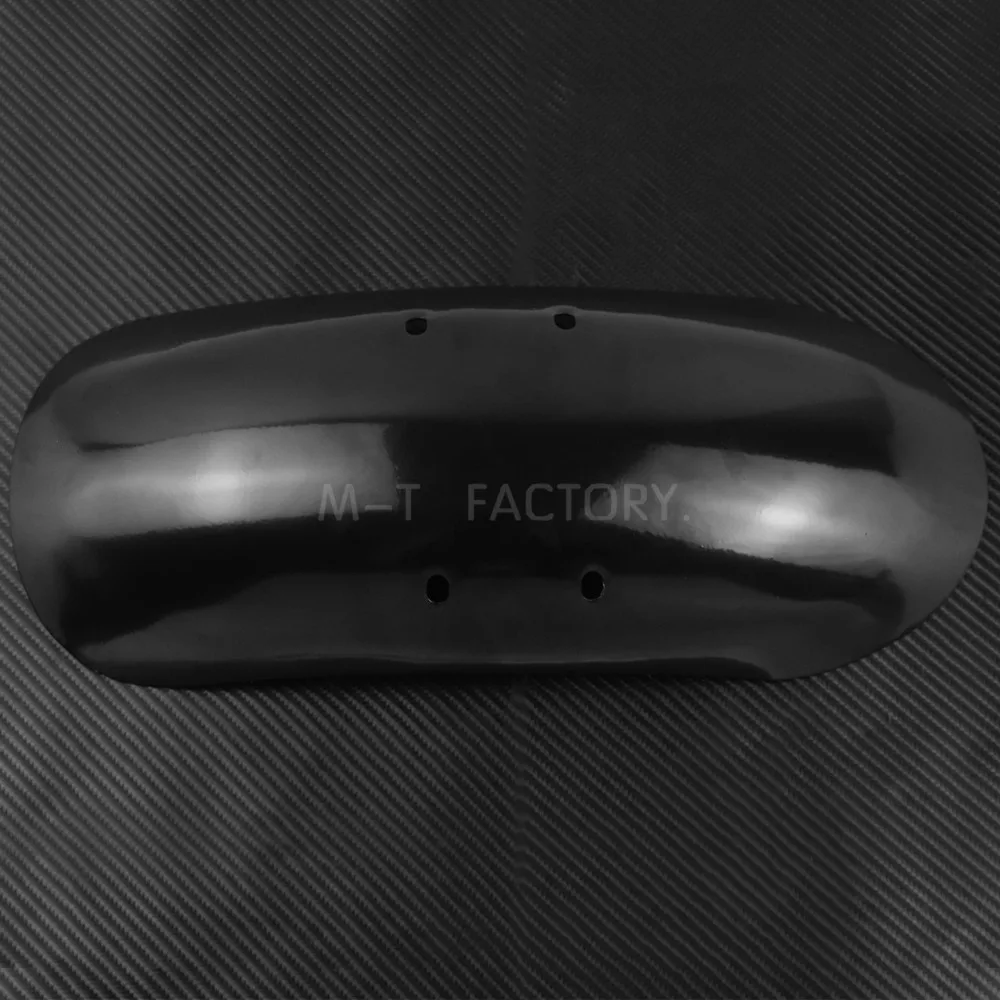 Motorcycle Custom Short Front Fender Cover Black Steel Iron For Harley Sportster Forty Eight XL1200X 2010-2017 16 15 14 13 12 11 image 2