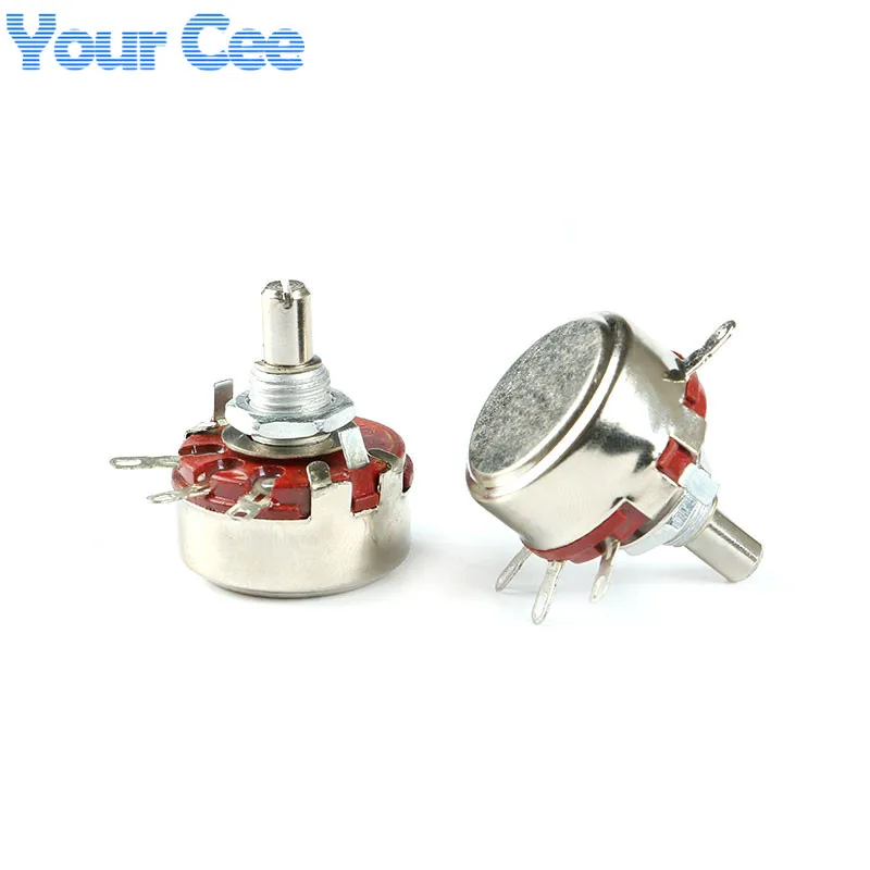 WTH118 1A Potentiometer 2W 220K Variable Resistor Resistance DIY Electronic