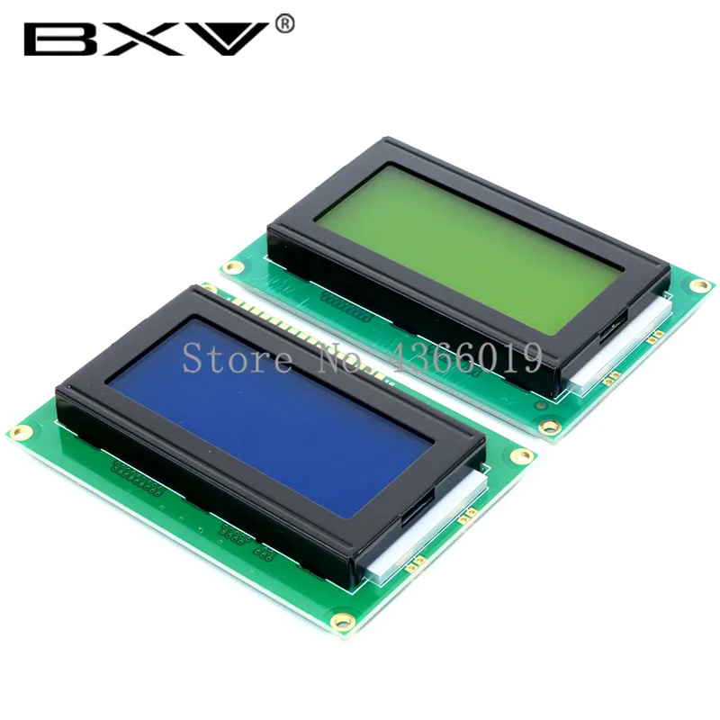 1PCS LCD1602/1604/2004 modulo giallo verde/blu dello schermo di 16x2 16x4 20x4 CRISTALLI LIQUIDI del carattere Modulo Display 1602 1604 2004 5V per