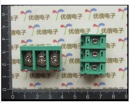 HB9500 9.5mm 2P 3P 4P connectors green binding post 300V/30A barrier terminal Blocks