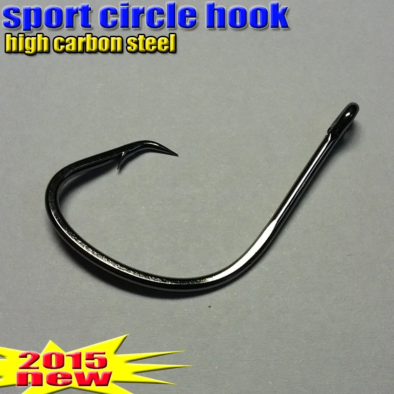 

2023 new fishing sport circle hooks size:6#--5/0# high carbon steel quantity:100pcs/lot sharp hooks