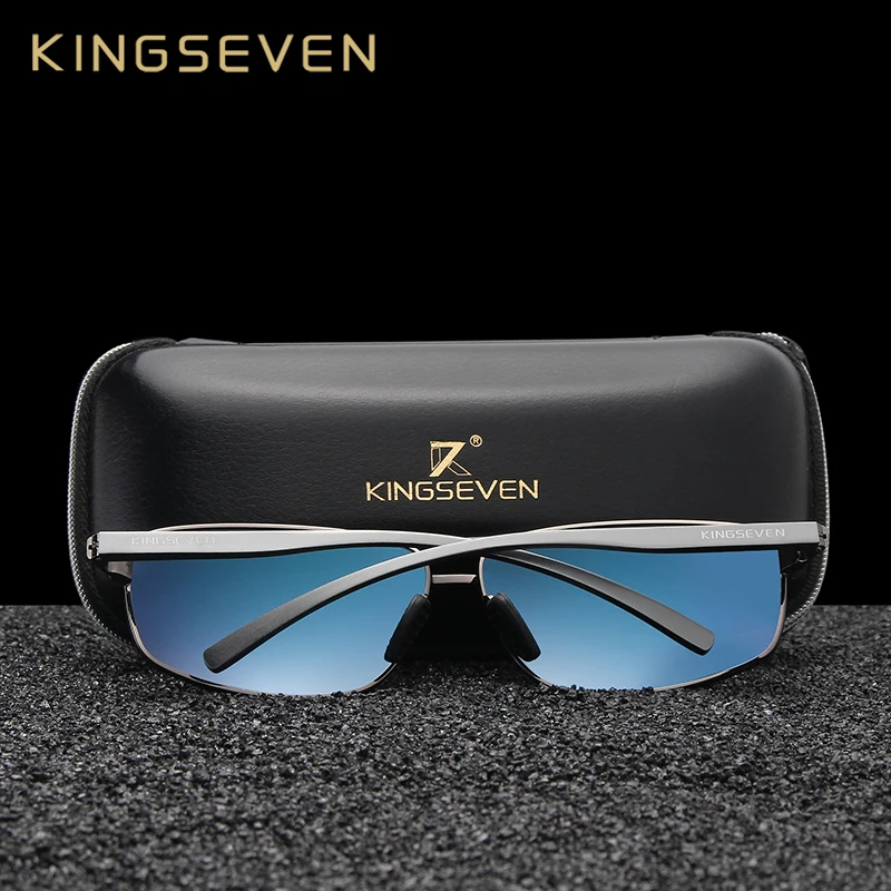 KINGSEVEN 2021 Nhôm Thương Hiệu Thời Trang Nam Nữ Kính Mát UV400 Bảo Vệ Kính Chống Nắng Nam Cho Lái Xe Oculos