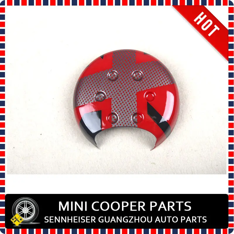 

Brand New ABS Material UV Protected RED/BLUE/GREEN New Flag Style Tachometer Cover For Mini Cooper R53 R52 R50 (1Pcs/set)