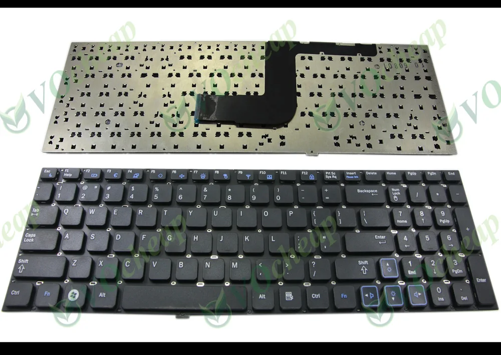 New US notebook Laptop Keyboard for Samsung NP- RV509 RV511 NP-RV511 RV515-A01 RV520 E3511 S3511 Black V123060BS-US 9Z.N6ASN.101