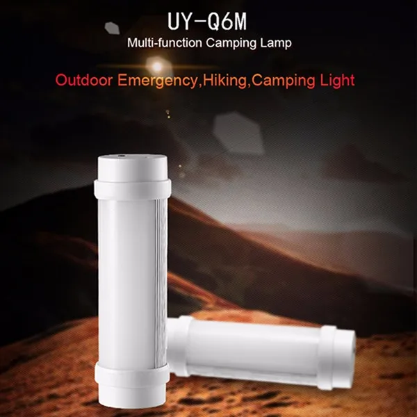 Camping Light Strong Magnetic Emergency Camping Lantern 1.6W Red/White Flashing LED Tent Light USB Rechargeable Camping Light