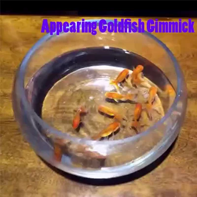 Appearing Goldfish Gimmick ( Metal ) Magic Tricks Fish Appear Magia Magician Stage Illusions Accessories Props Mentalism Fun