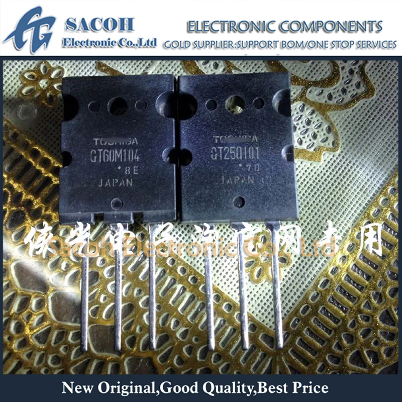 

Refurbished Original 10Pcs/Lot GT60M104 OR GT60M103 OR GT60M102 OR GT60M101 TO-3PL 60A 900V Power IGBT