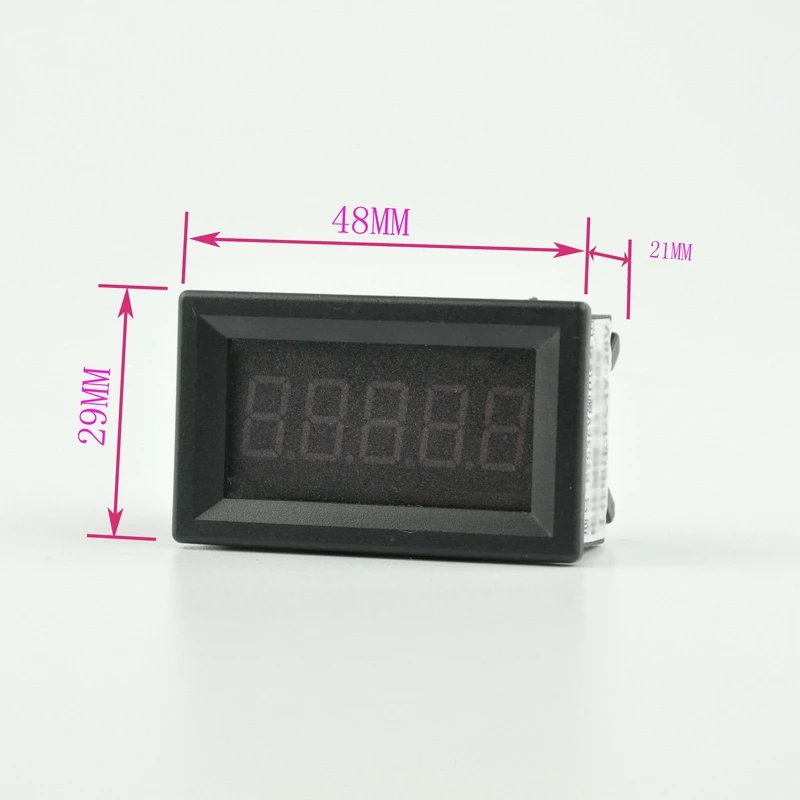 GWUNW BY536V DC 0-99.999V(100V,200.00V,300V,500.00V) Voltage Tester Meter digital voltmeter 5 bit high precision 0.36 inch