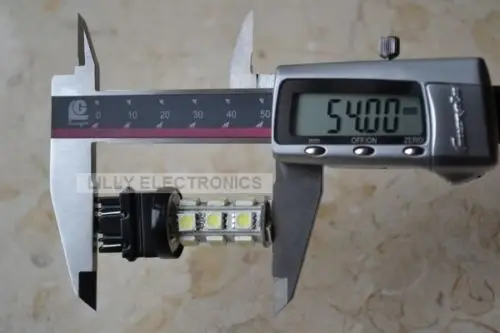 2x3157 3156 18 5050 SMD LED Brake Light Bulb Putih