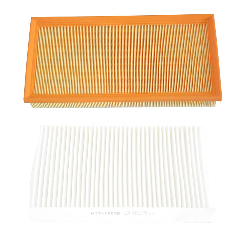 2 pics Car Air Filter Cabin Filter for VW Bora 2008-2016 Golf 4 2003-2008 1J0-129-620 1J0-819-439