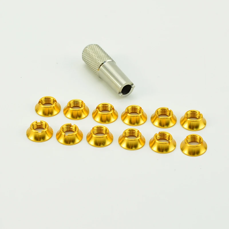 FUTABA-جهاز التحكم عن بعد JR/Frsky ، مفتاح تبديل الجوز ، الألومنيوم ، اللون