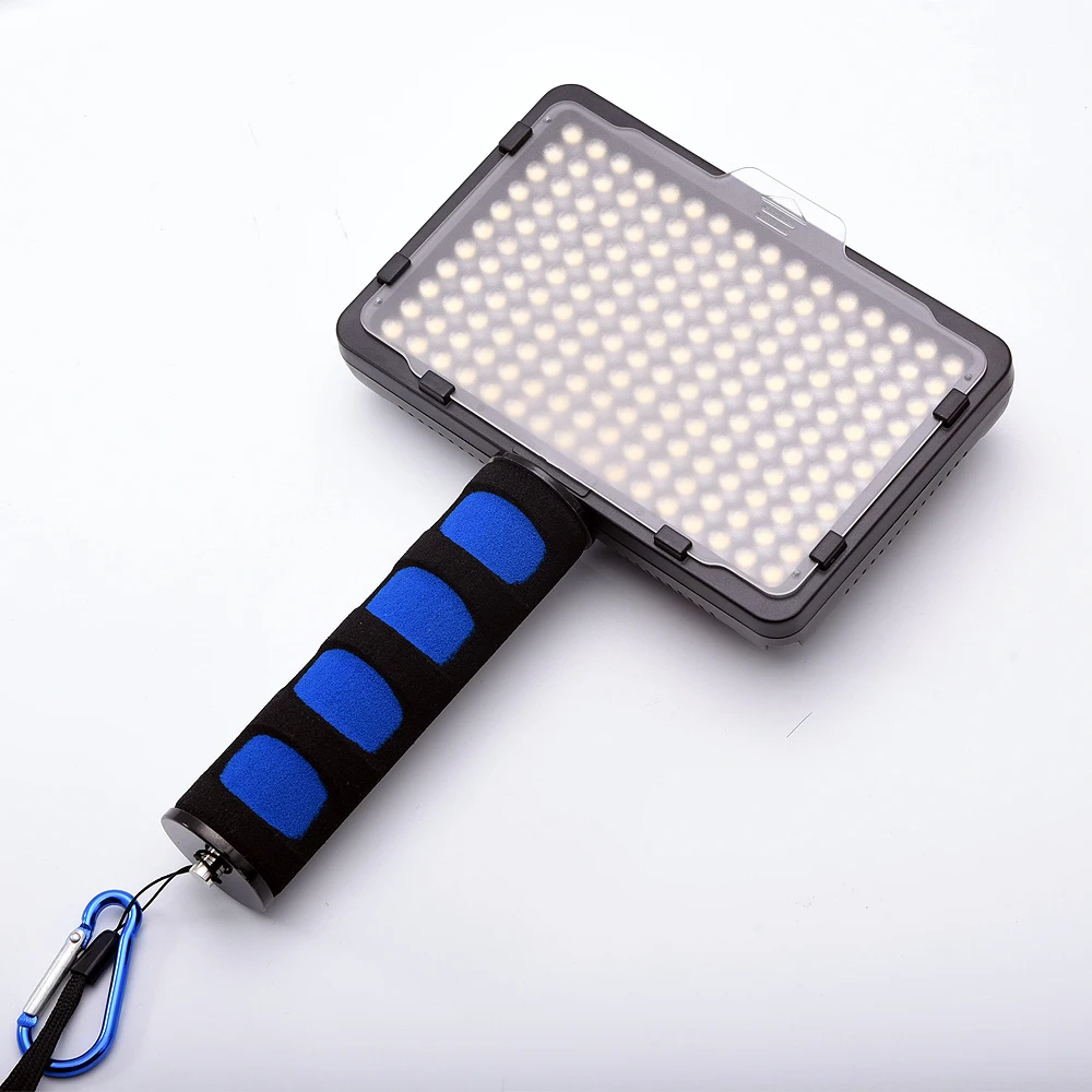 1/4 "สกรู Hand Grip/Handle สำหรับ LED 1/4"-20ด้ายชาย YN300 AIR LED-PAD AL-M9 DV-160V AL-H160 AL-H198