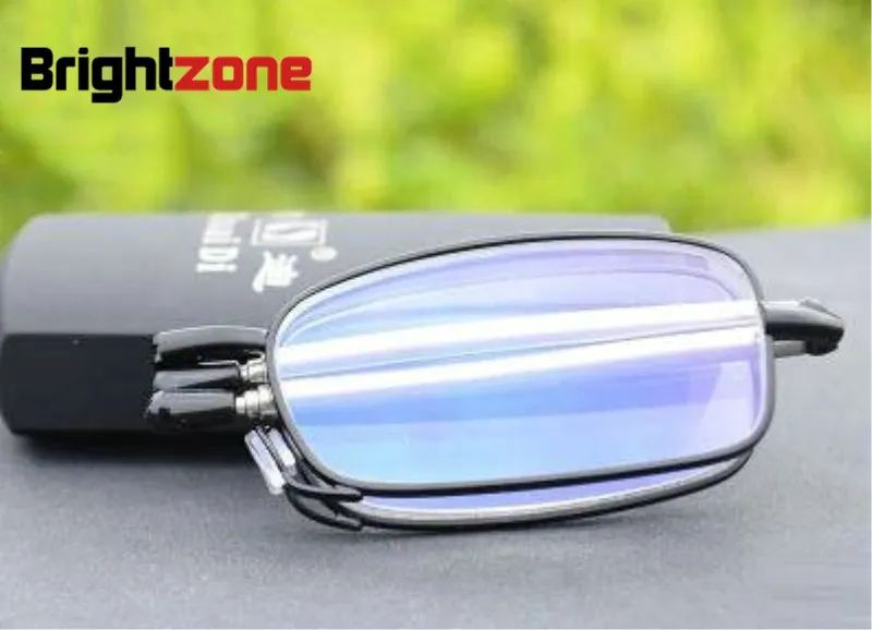 

Germany Imported Stainless Steel Folding Presbyopic Far-sighted Reading Glasses Ultra-light Resin Coated Lenses HC Anti-fatigue