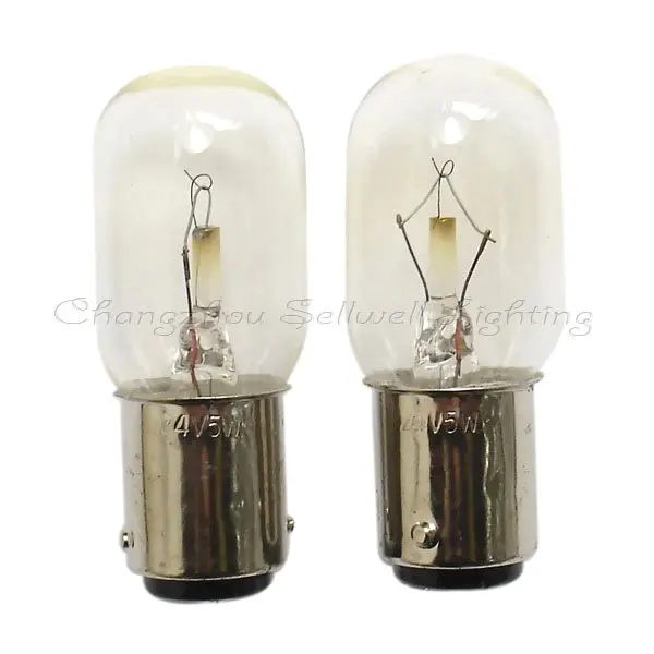 

New!miniature Bulbs Lighting Ba15d 20x48 24v 5w Free Shipping A314