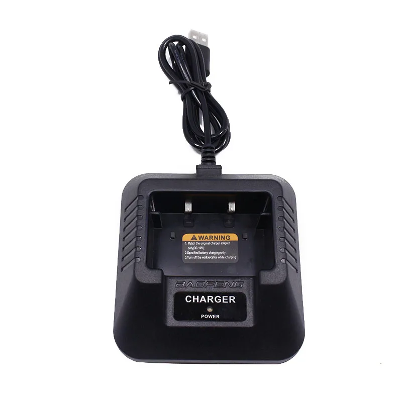 

Baofeng UV-5R USB Desktop Battery Charger for Baofeng UV-5R UV-5RE DM-5R Plus Li-Ion Charger CB Radio Walkie Talkie Accessories