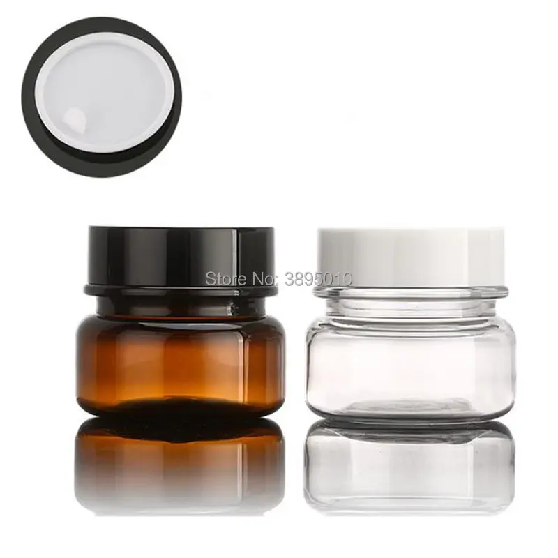 

60g Plastic Cream Jar,Cream Jars Cosmetic Packaging,Refillable Makeup Lotion And Cream Containers F685