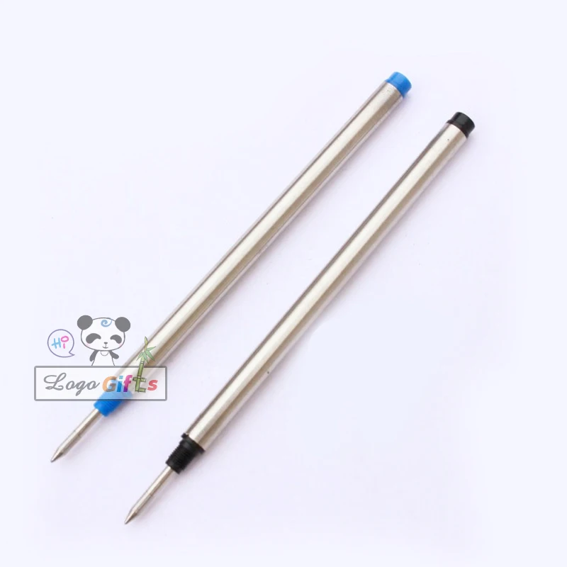 

NEW high quality metal pen refill black and blue ink for most metal pen 10pcs a lot can mix colors 11.3cm