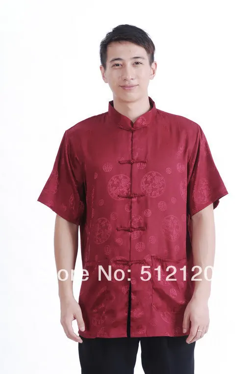 

Shanghai Story new sale satin shirt chinese traditional clothing chinese clothing man tang suit chinese shirt for men