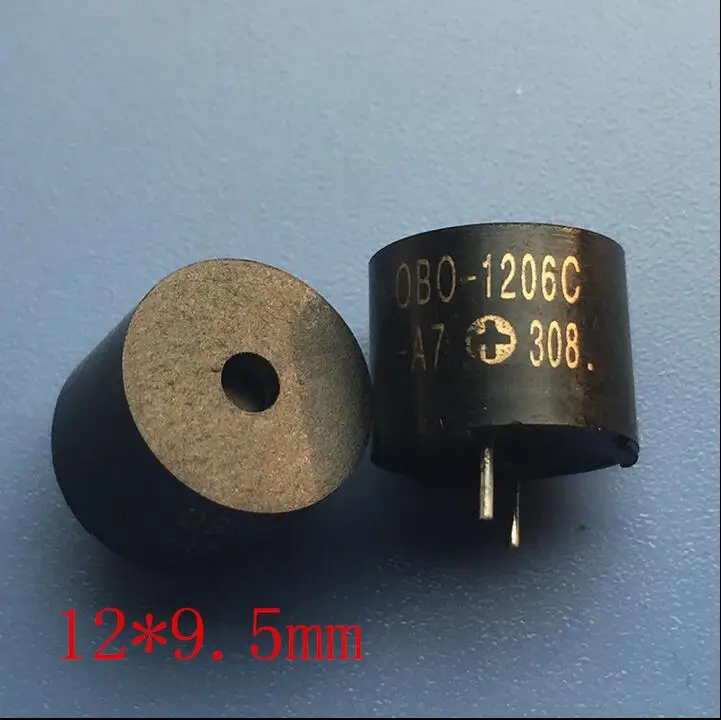 

OBO-1206C-A2 DC6V one-piece waterproof active buzzer 12*9.5mm