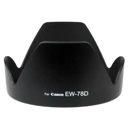 Foleto Lens Hood EW-73B EW-78D EW-83F Petal Shape Lens Hood Lens Cap For Canon 700D 650D 600D 70D 60D 7D EF-S 18-200 28-200mm