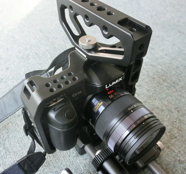 HONTOO Protective Cage for GH4 Camera Rig with Handle HT-GH4 Armor