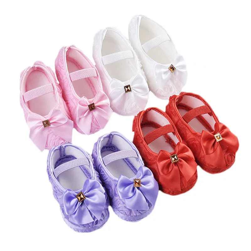 

Bow Lace Baby Shoes for Girls Fashion Baby First Walkers Newborn Baby Shoes Summer Spring Infant Girls Shoe