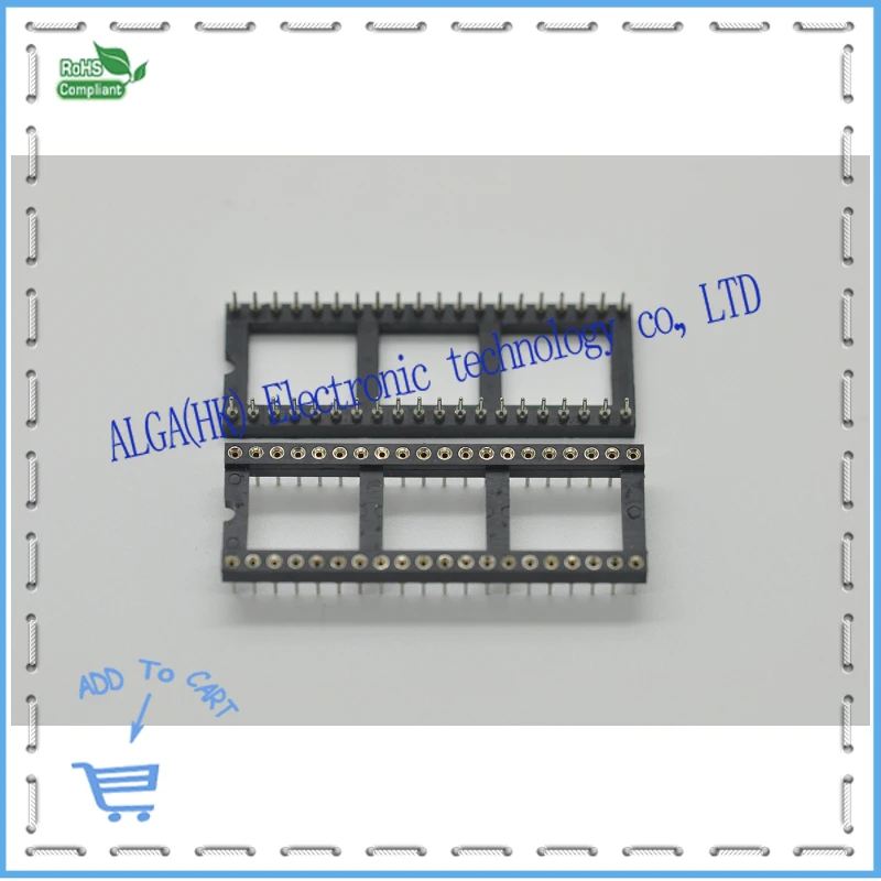 40P DIP40 Ronde Gat Socket Testen Ic Socket En Gratis Verzending.