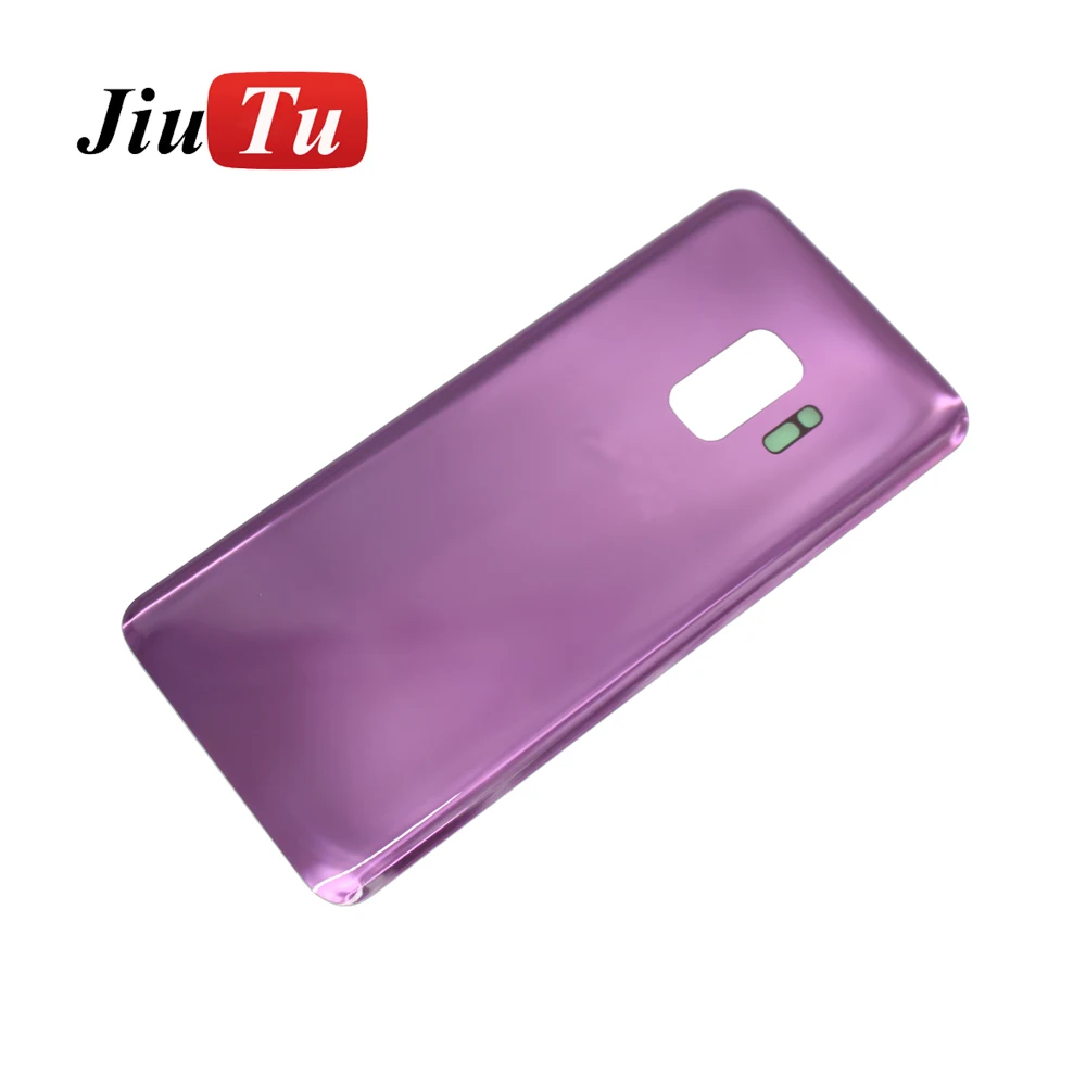 For Samsung Galaxy S9 Glass Battery Back Cover Rear Door Housing Cover 3M Glue Replacement Repair Parts Jiutu