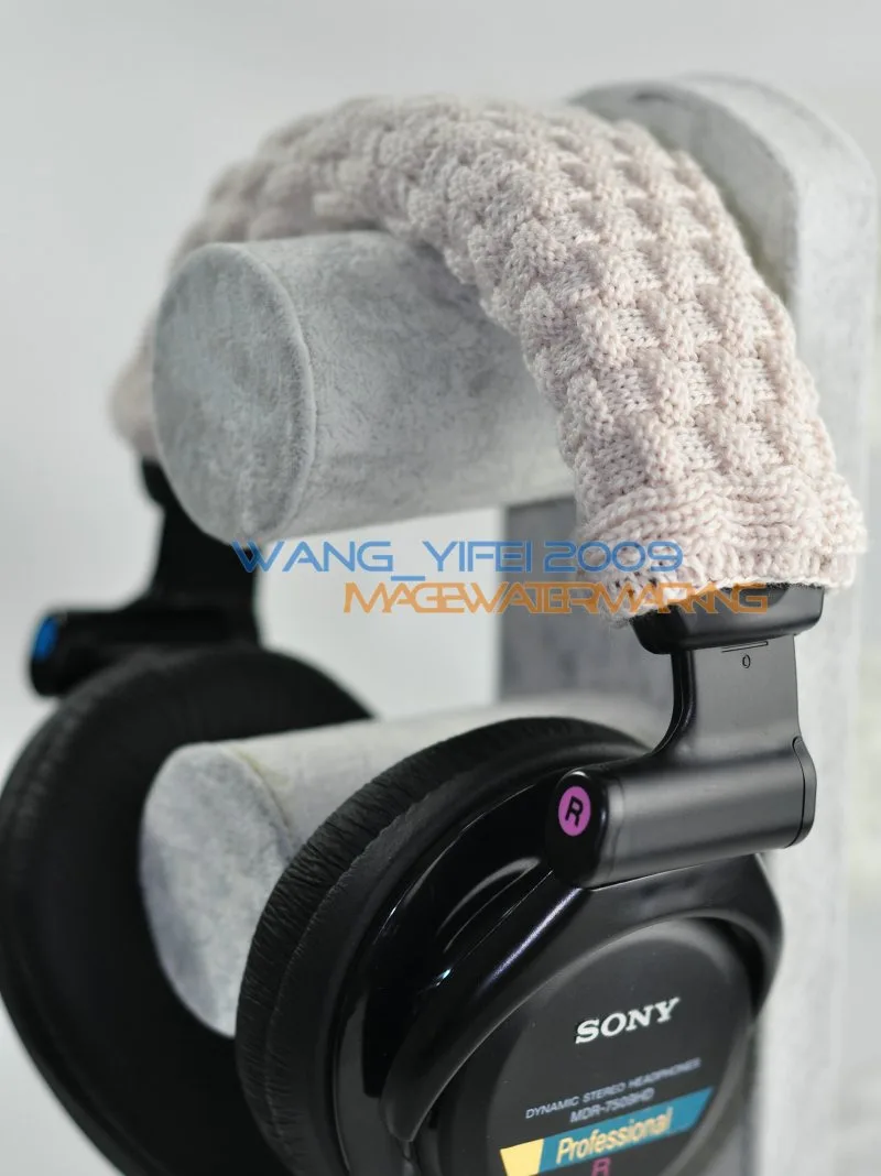 100% Pure Wool Headband Cushion For Sony MDR-Z600 MDR-V600 MDR-V900 MDR-7509HD DJ V7 V500 Over Ear Headphone Top Head Band Pads