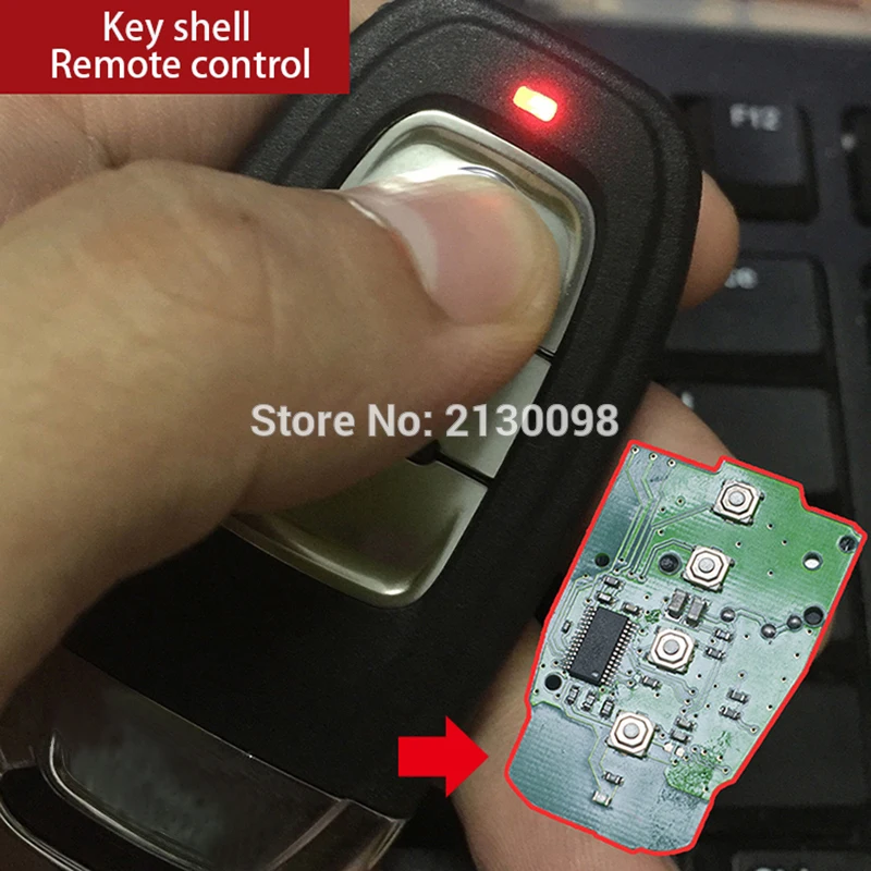 Collection Key Specital Gift Smart Remote Key For Audi key A4L A6 Q5 SQ5 S6 754C 754J Cut Blade With Chip Board No Function