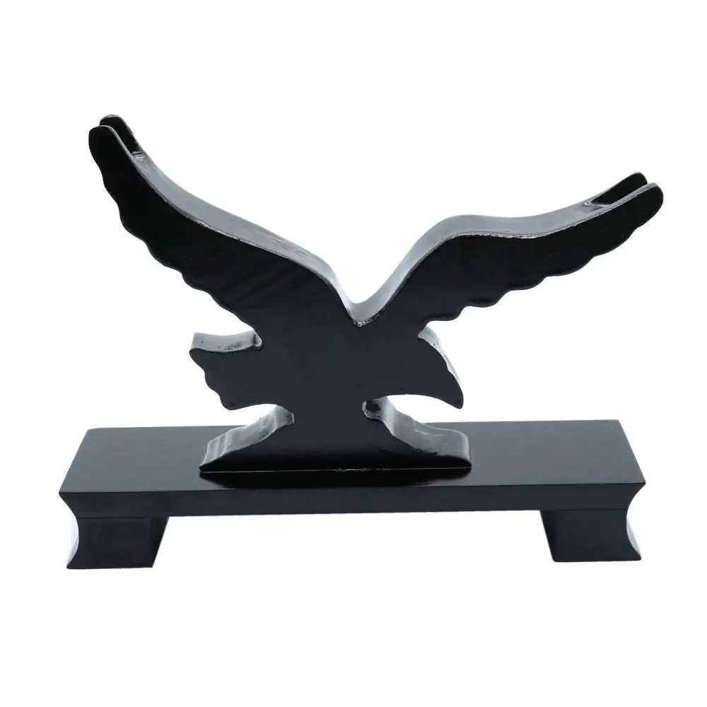 Samurai Sword Katana Wakizashi Tanto Eagle Hawk Holder Stand Display Small Size
