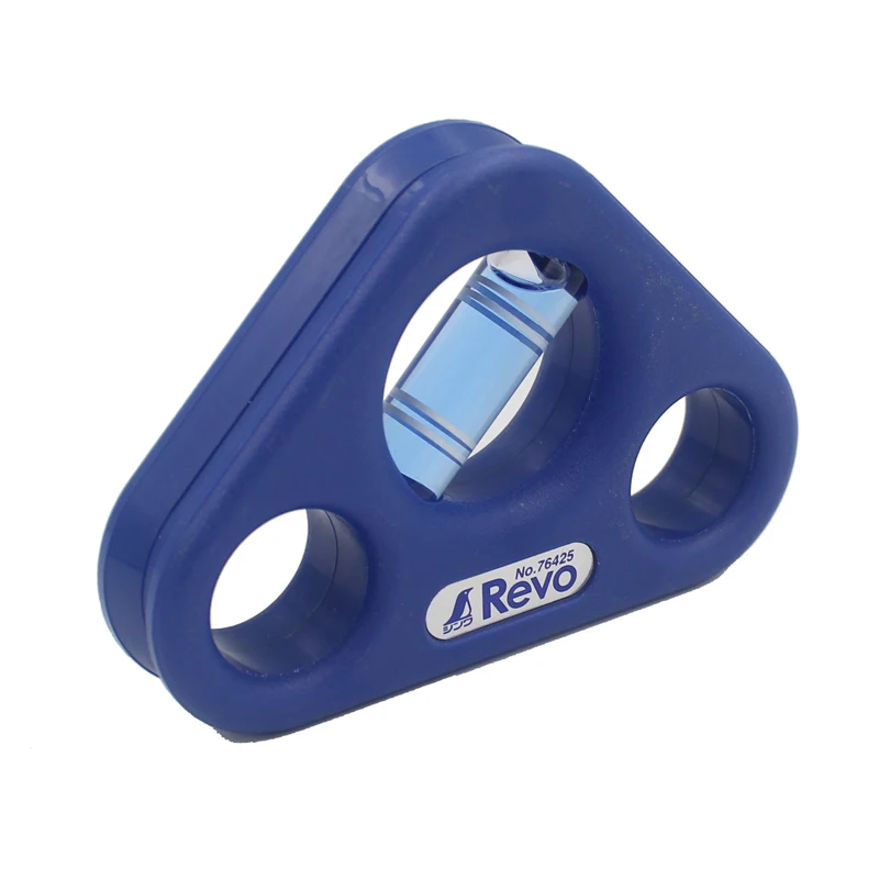 SHINWA Revo Triangolo portatile a tubo singolo livello a bolla tascabile Righello di livello 76424 76425