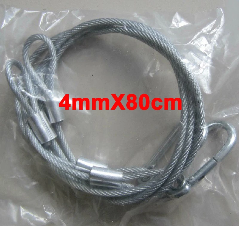 20pcs stage light safty cable Professional lamps safety rope insurance rope steel wire rope