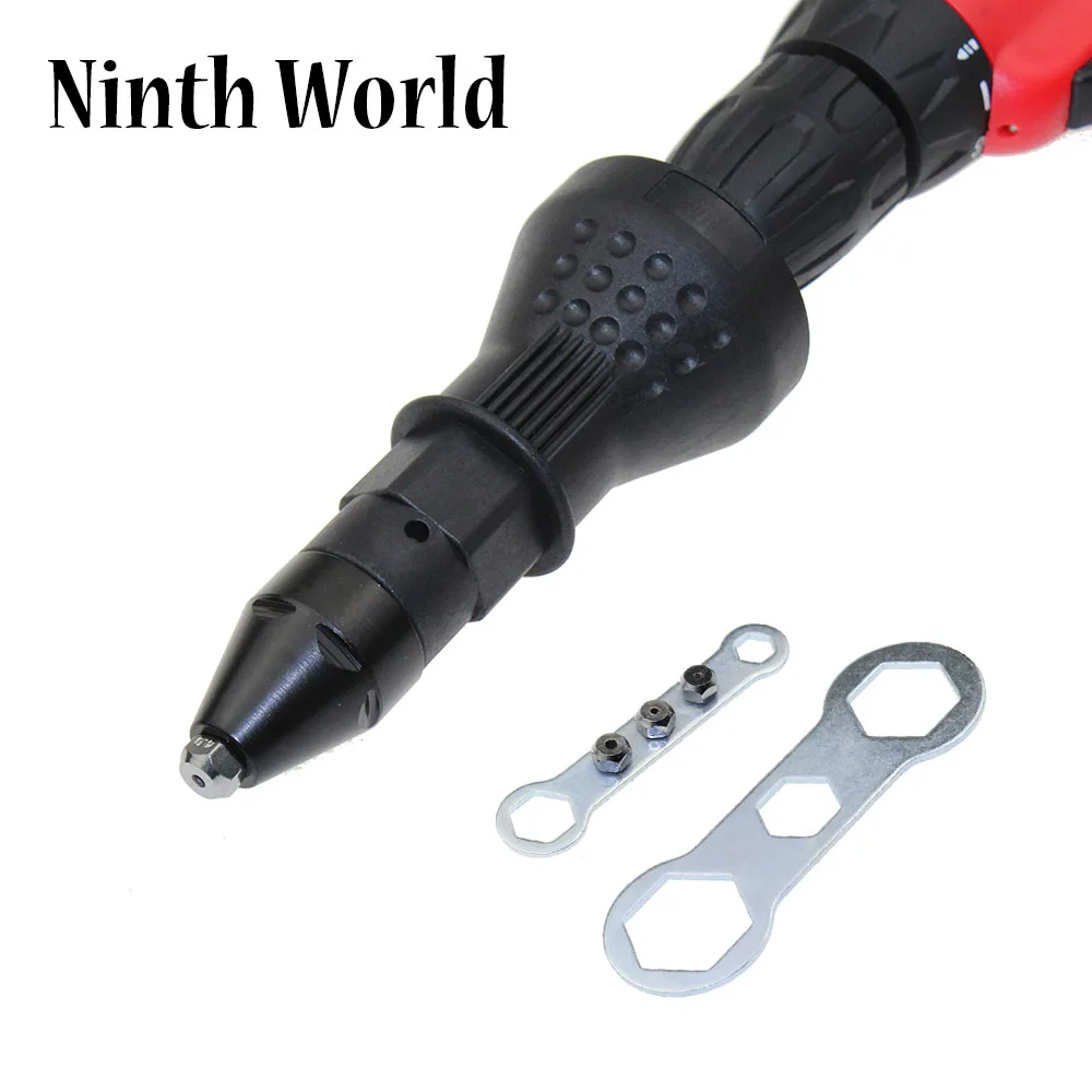 Elektrische Niet Mutter Pistole Nieten Werkzeug Cordless Nieten Bohrer Adapter Einsatz Mutter Werkzeug Nieten Bohrer Adapter Power Tool Sets