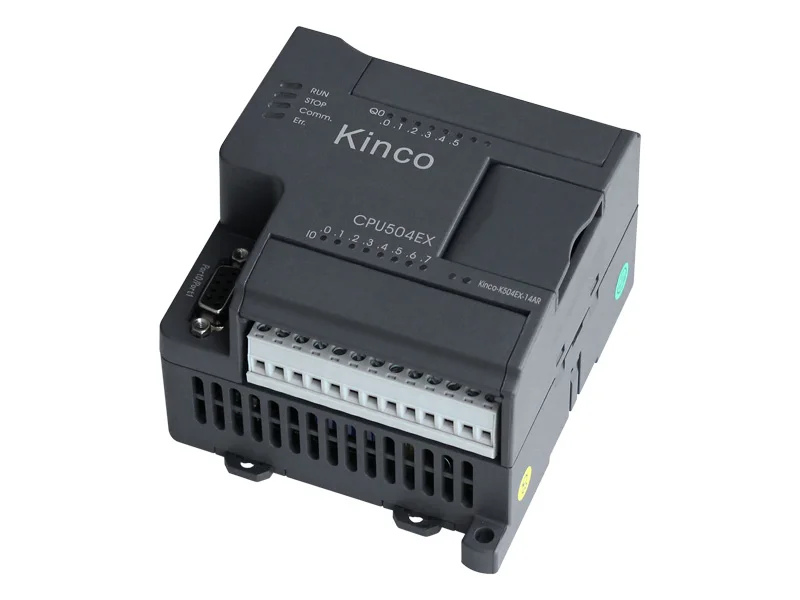 

K504EX-14AR Kinco PLC K504EX 14AR CPU Module ,14 I/O, DI 8*DC24V, DO 6*Relay, Relay output ,HAVE IN STOCK,FAST SHIPPING