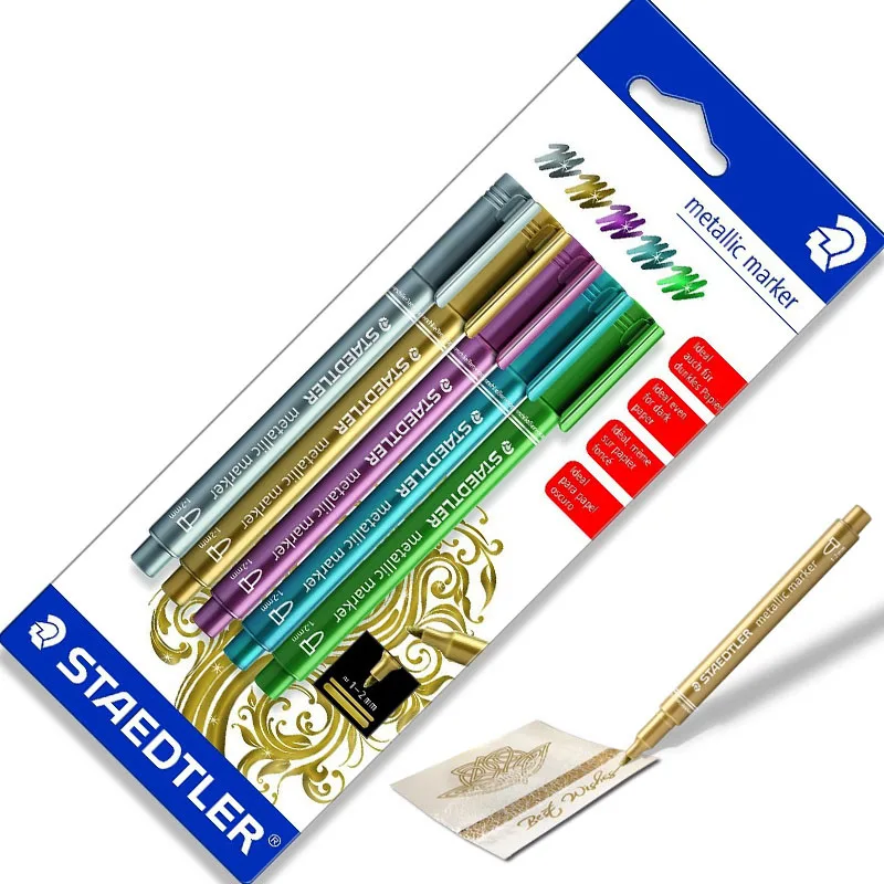 STAEDTLER Greeting Card Invitation Student Design Marker 5 Color Pack