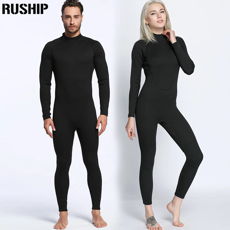 Muta da donna di alta qualità da 2MM Sof muta da sub in Neoprene monopezzo a maniche lunghe muta da sub Super elasticità attrezzatura da Surf