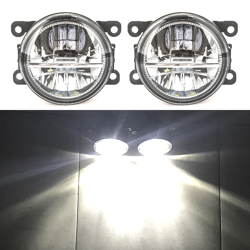 2pcs LED Fog Lights For Peugeot 107 207 307 407 607 308 408 2008 3008 4008 5008 4007 Traveller Bipper Tepee Fog Lamp Fog Light