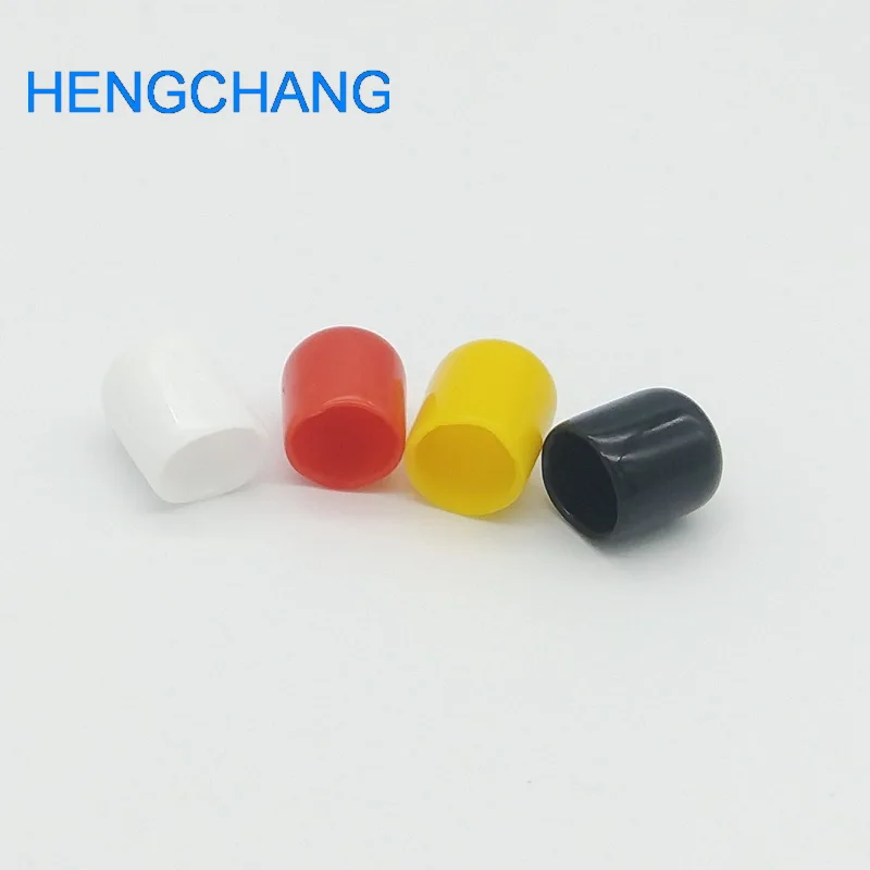 8mm inner diameter RCA protective cover Rubber Covers Dust Cap for metal tubes Hose End Cap Screw Thread Protector Cover 100pcs