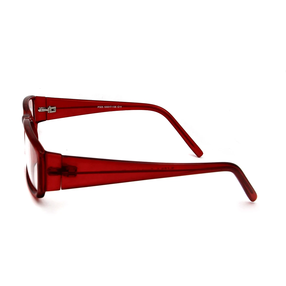 ESNBIE Acetate Optical Glasses Frame for Women Full Rim Womens Eye Frames Men Rectangle Eyeglasses Demo Lens