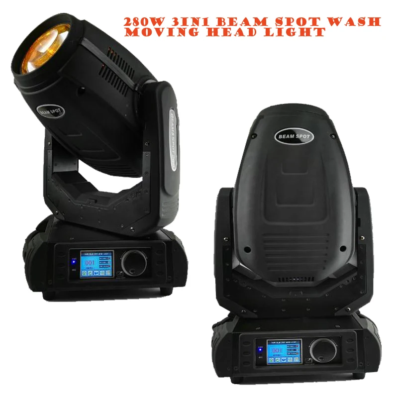 

High Quality Robin 280W 10R Lyre Beam Spot Wash 3in1 Moving Head Light Beam 280 Stage Light DJ Lighting For Entertainment