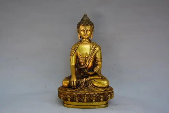 

Rare Old Qing Dynasty carving-- Medicine Buddha Statue, best collection & adornment, free shipping